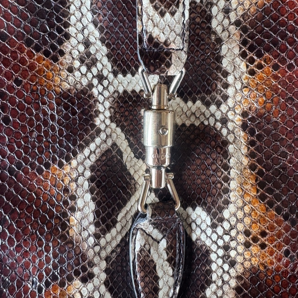 Authentic Gucci Python New Jackie Bag - image 6